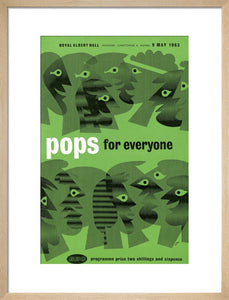 Programme for Pops for Everyone, 9 May 1963 - Royal Albert Hall