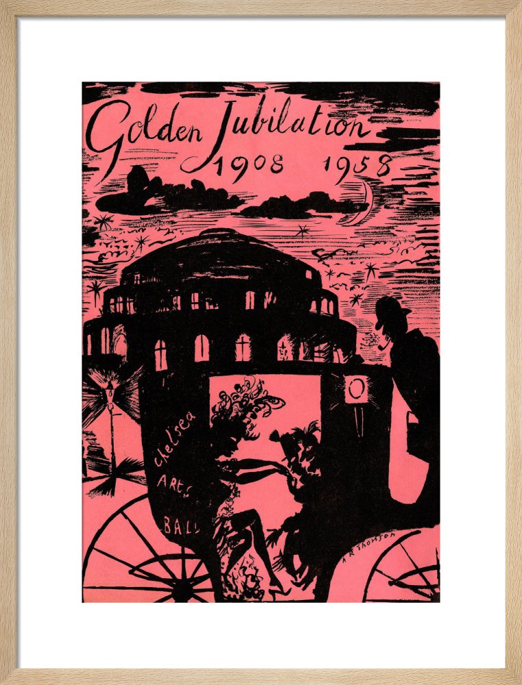 Programme for The Chelsea Arts Club Annual Ball - 'Golden Jubilation' (1908-1958), 31 December 1958 - Royal Albert Hall