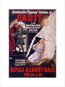 Programme for Gounod's 'Faust', 14-26 February 1938 - Royal Albert Hall