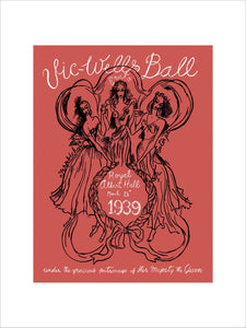 Programme for Vic-Wells Ball, 13 March 1939 - Royal Albert Hall