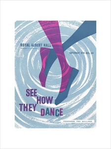 Programme for See How They Dance - Annual Festival of The Society for International Folk Dancing, 6 December 1958 - Royal Albert Hall