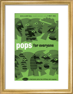 Programme for Pops for Everyone, 9 May 1963 - Royal Albert Hall