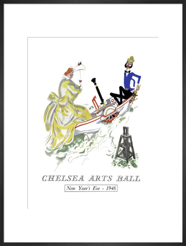 Programme for The Chelsea Arts Club Annual Ball - 'London River', 31 December 1948 - Royal Albert Hall