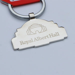 Royal Albert Hall Chromium Keyring