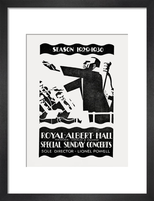 Special Sunday Concerts (1929-1930 Season) Art Print