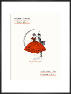 Fourth Annual Film Ball Art Print