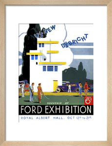 Ford Motor Exhibition Art Print