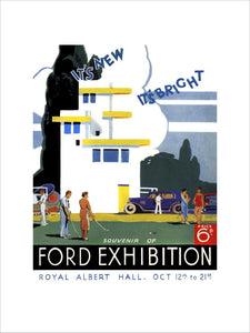 Ford Motor Exhibition Art Print