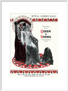 William Fox Presents 'Queen of Sheba' Art Print