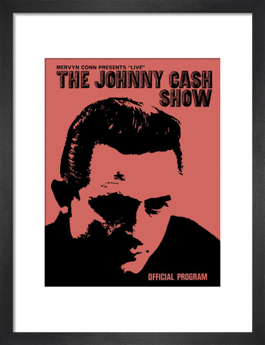 The Johnny Cash Country and Western Show Art Print