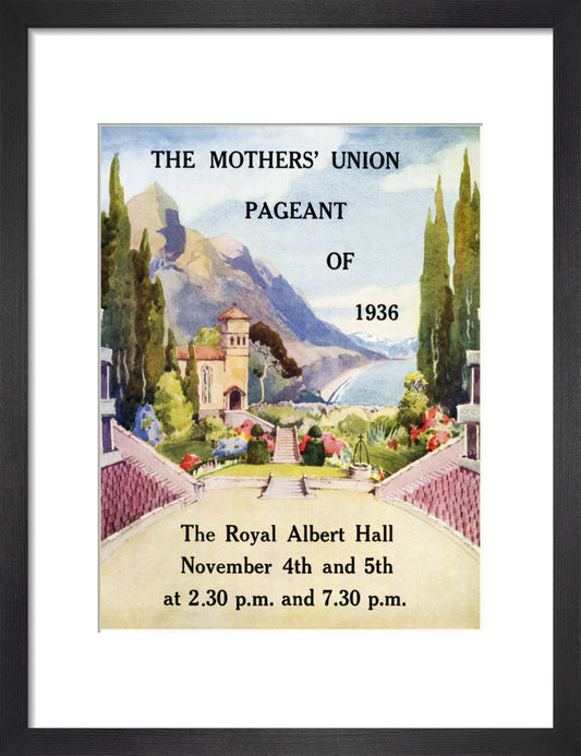 Mothers' Union Pageant 1936 Art Print