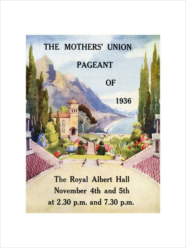 Mothers' Union Pageant 1936 Art Print