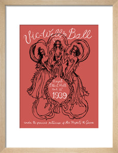Vic-Wells Ball Art Print