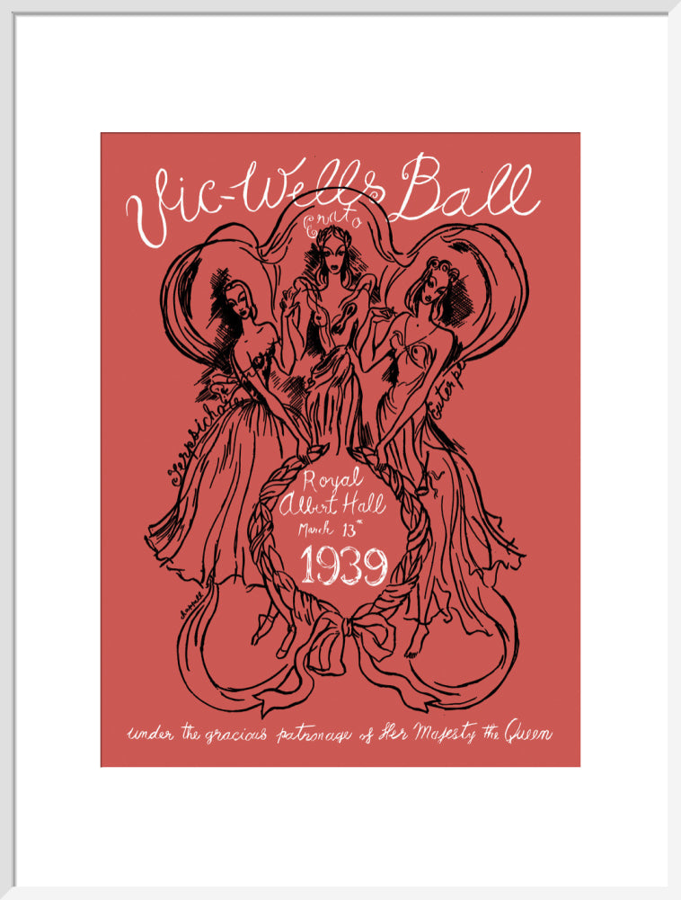 Vic-Wells Ball Art Print