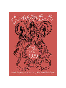Vic-Wells Ball Art Print