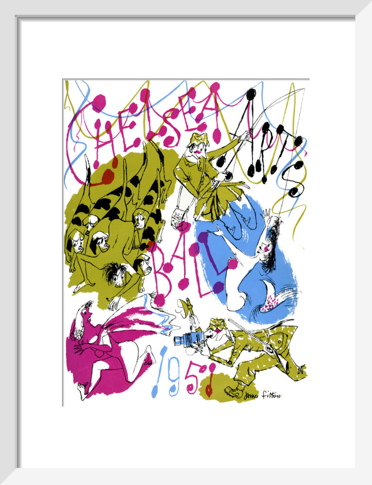 The Chelsea Arts Club Annual Ball Art Print