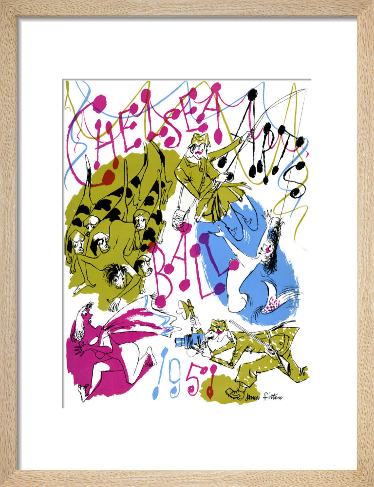 The Chelsea Arts Club Annual Ball Art Print