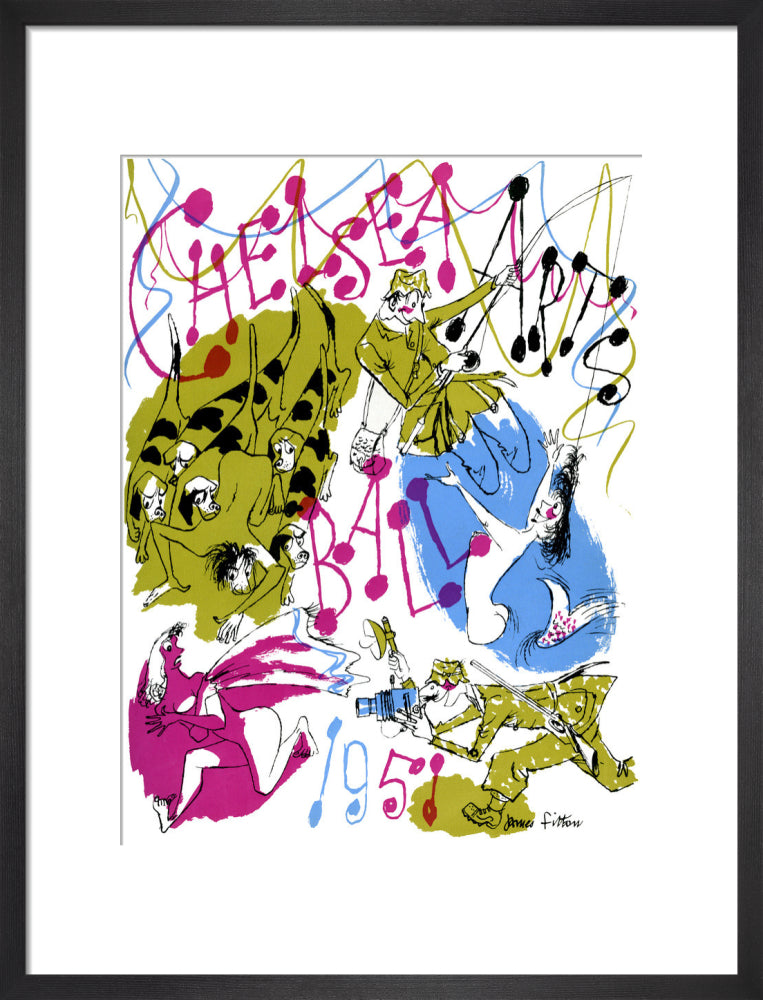 The Chelsea Arts Club Annual Ball Art Print