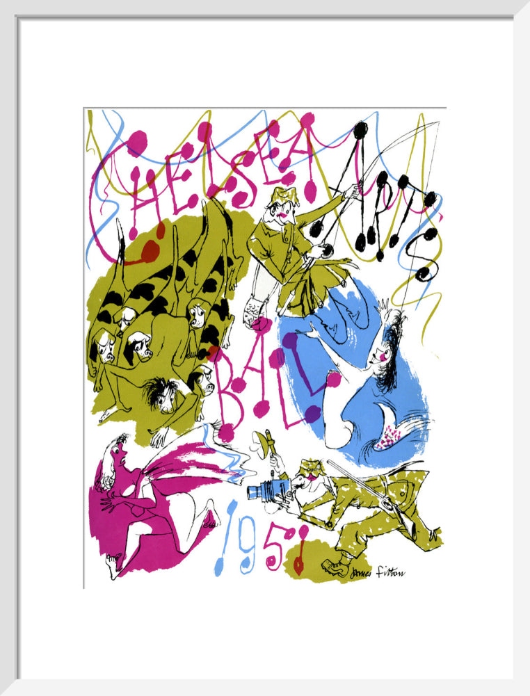 The Chelsea Arts Club Annual Ball Art Print
