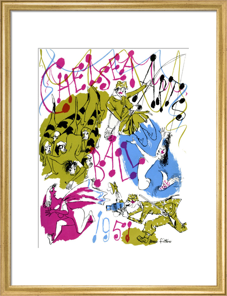 The Chelsea Arts Club Annual Ball Art Print