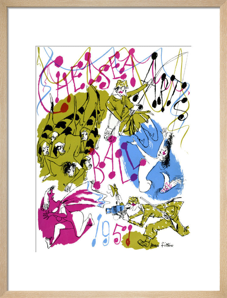 The Chelsea Arts Club Annual Ball Art Print