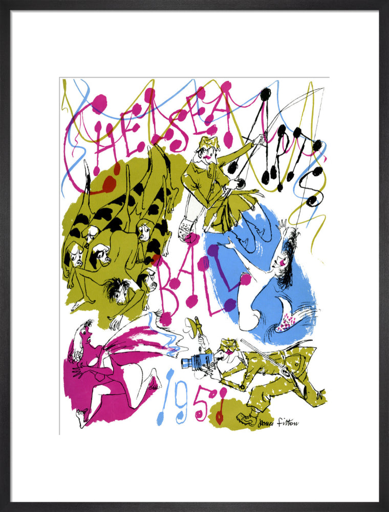 The Chelsea Arts Club Annual Ball Art Print