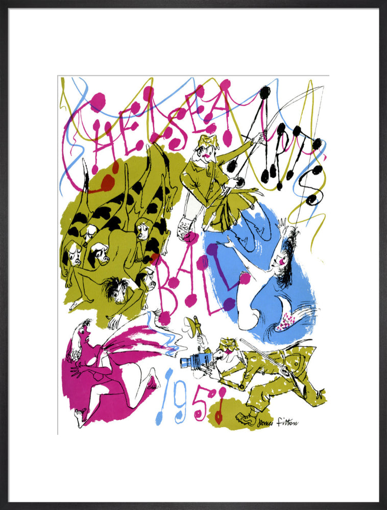 The Chelsea Arts Club Annual Ball Art Print