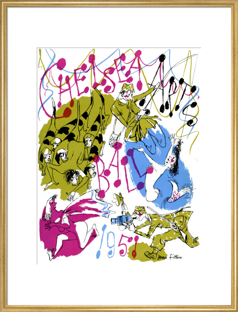 The Chelsea Arts Club Annual Ball Art Print