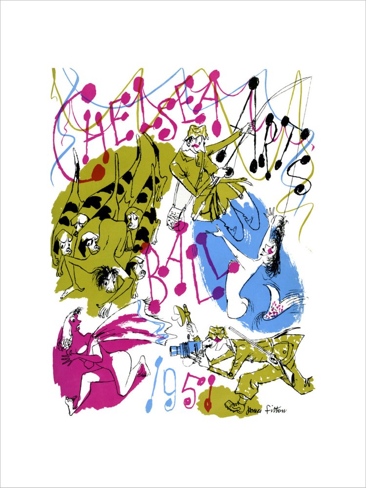 The Chelsea Arts Club Annual Ball Art Print