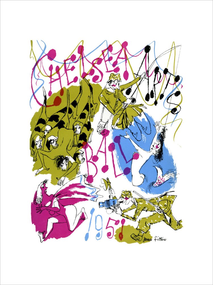 The Chelsea Arts Club Annual Ball Art Print