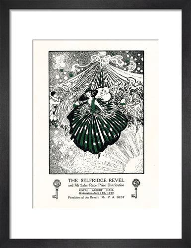 The Selfridge Revel and Seventh Sales Race Prize Distribution Art Print