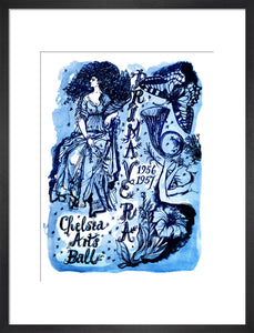 The Chelsea Arts Club Annual Ball 'Primavera' Art Print