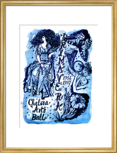 The Chelsea Arts Club Annual Ball 'Primavera' Art Print