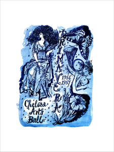 The Chelsea Arts Club Annual Ball 'Primavera' Art Print