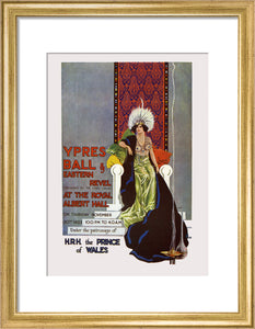 The Ypres Ball and Eastern Revel Art Print