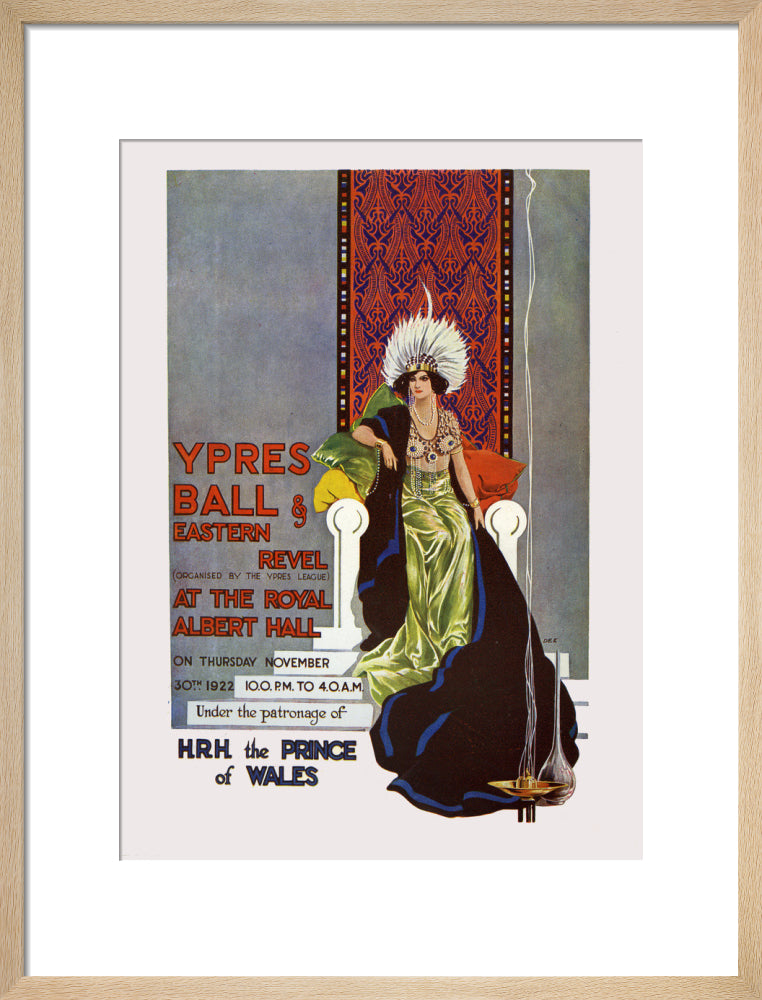 The Ypres Ball and Eastern Revel Art Print