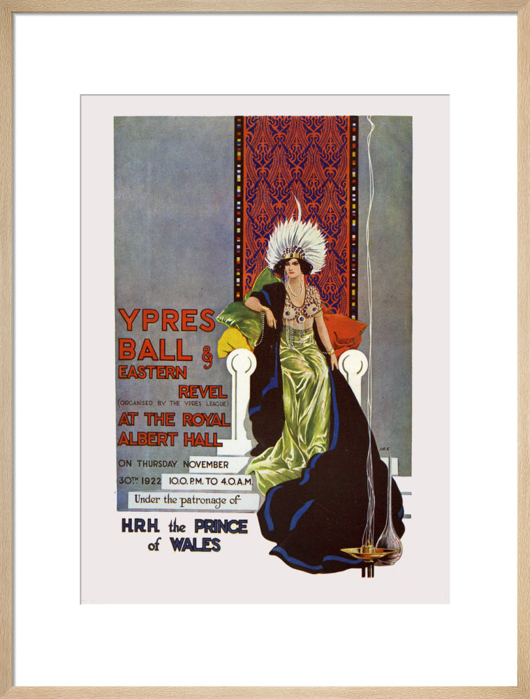 The Ypres Ball and Eastern Revel Art Print