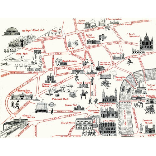 Programme for Society of the Propagation of the Gospel - Two Hundred and Fiftieth Birthday Rally, 18 June 1951 - Royal Albert Hall