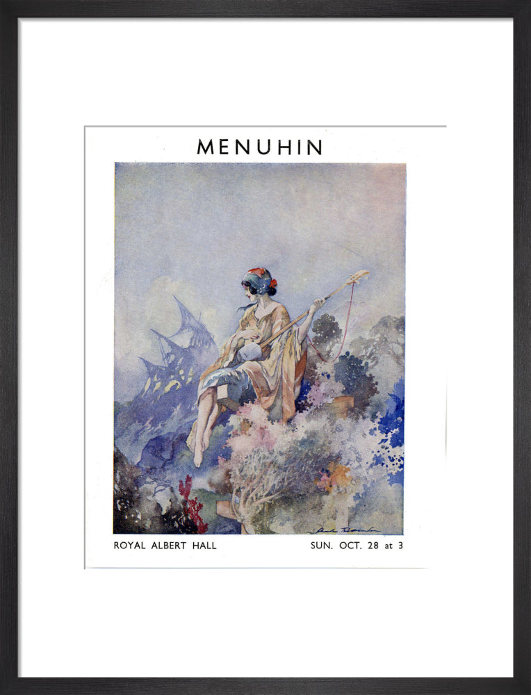 Yehudi Menuhin Concert Art Print