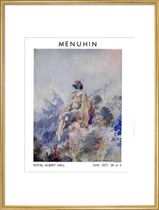 Yehudi Menuhin Concert Art Print