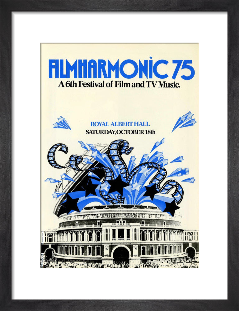 Filmharmonic 1975, Sixth Festival of Film and TV Music Art Print