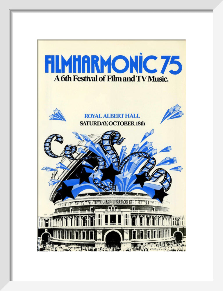 Filmharmonic 1975, Sixth Festival of Film and TV Music Art Print