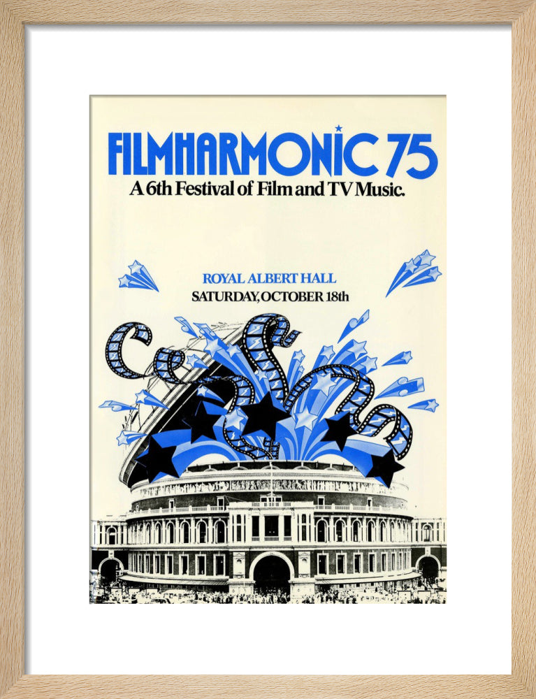 Filmharmonic 1975, Sixth Festival of Film and TV Music Art Print