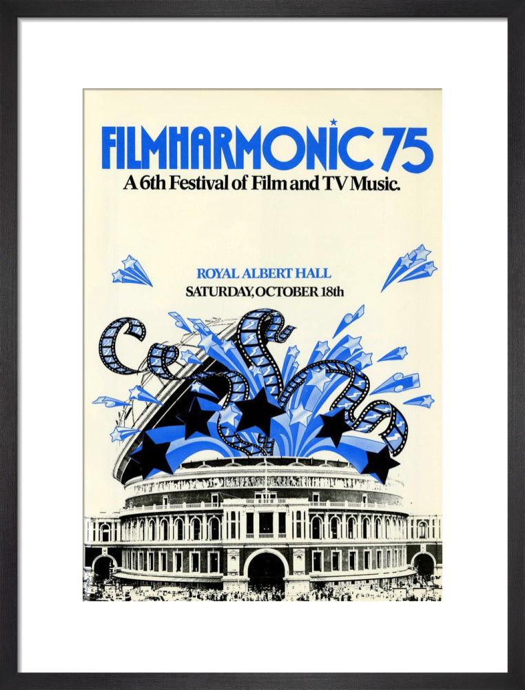Filmharmonic 1975, Sixth Festival of Film and TV Music Art Print