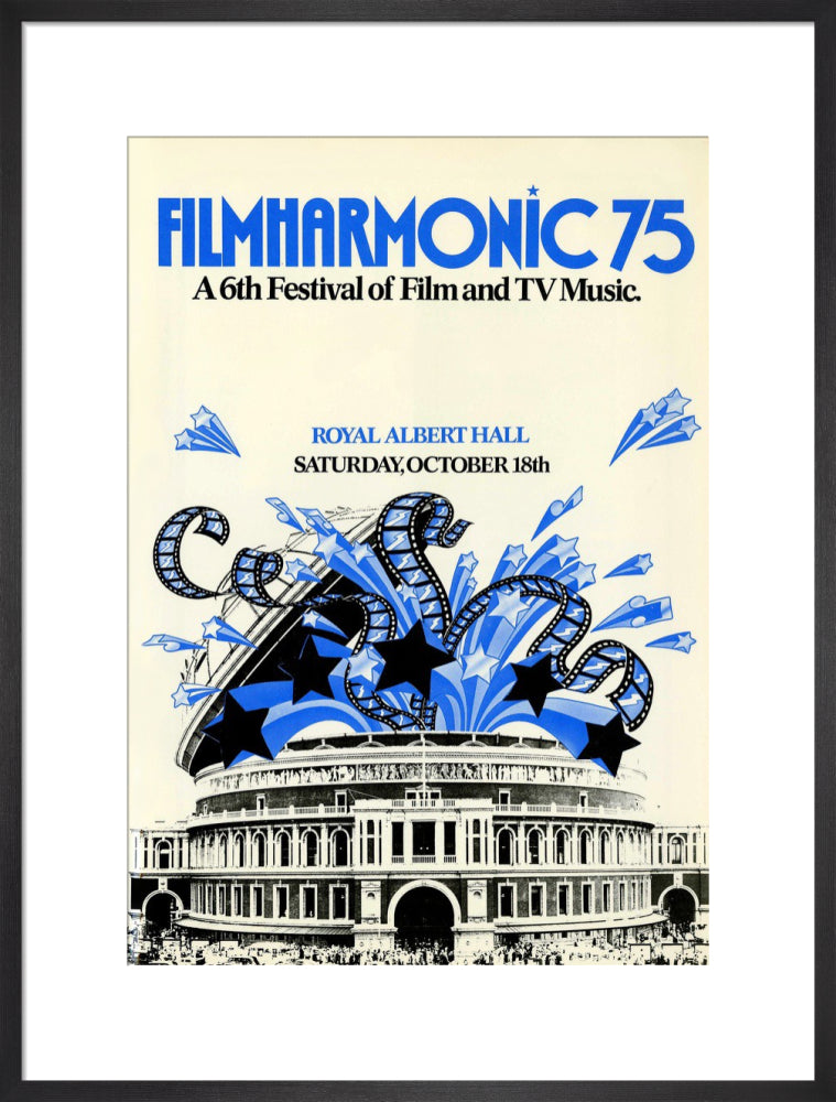 Filmharmonic 1975, Sixth Festival of Film and TV Music Art Print