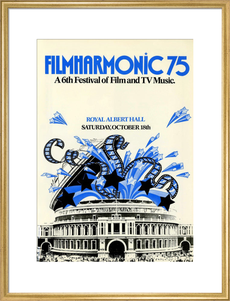 Filmharmonic 1975, Sixth Festival of Film and TV Music Art Print