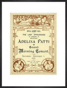The Last Appearance in London of Adelina Patti Art Print