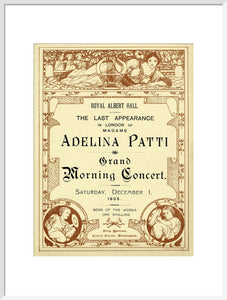 The Last Appearance in London of Adelina Patti Art Print