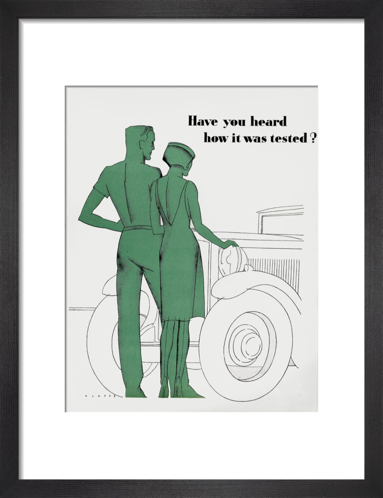 Ford, The Car of The Moderns Luncheon Art Print