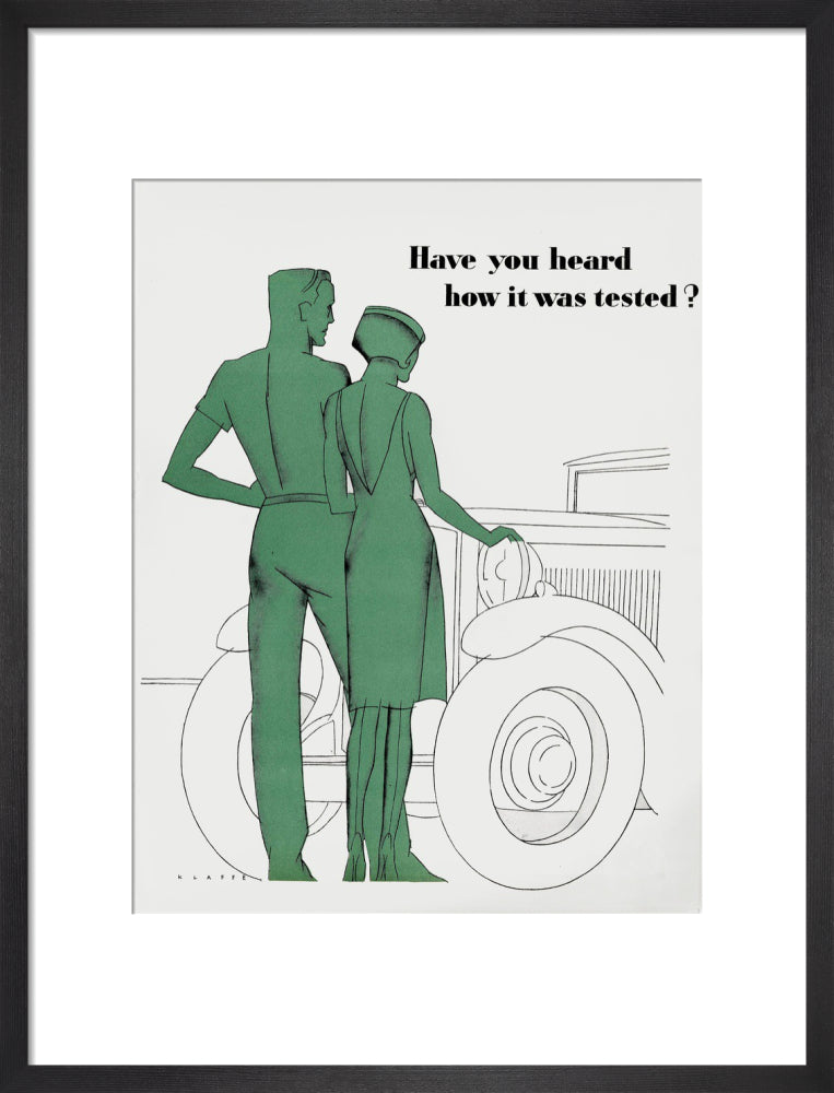Ford, The Car of The Moderns Luncheon Art Print